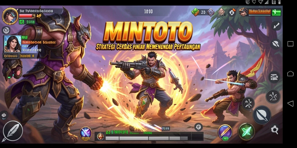 Tampilan gameplay MINTOTO yang menegangkan dan strategi yang cerdas.